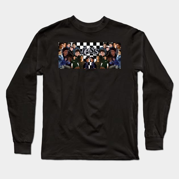 Jess Mariano Long Sleeve T-Shirt by Dropkick Queen